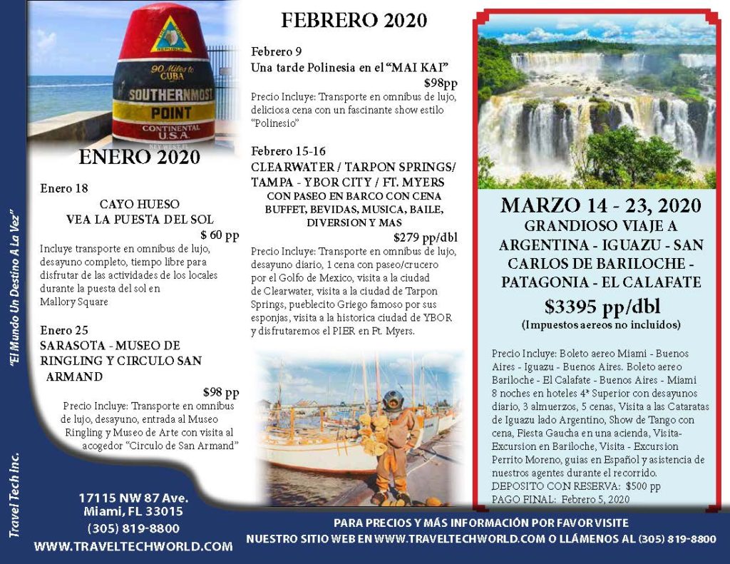 Brochure Travel Tech Inc.